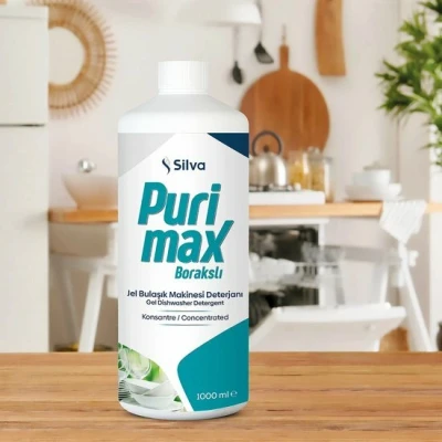 Afbeelding van Silva Purimax Gel Vaatwasgel 1000 ml Natuurlijke Kracht