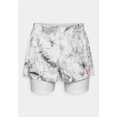 Afbeelding van adidas Performance Own The Run Spray Dye 2 In 1 Short Dames Grijs 2XS
