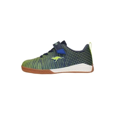 Afbeelding van KangaROOS K5 HOVER EV Sneaker Kinderschoenen Unisex 10991 000 4054 Navy/Lime