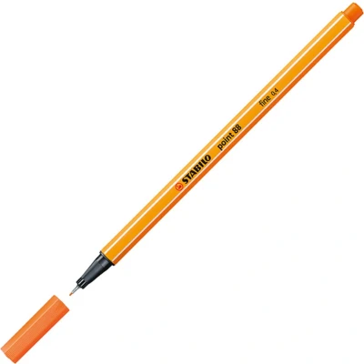 Afbeelding van STABILO point 88 Fineliner 0,4 mm Donkeroranje per stuk