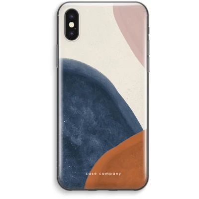 Afbeelding van Case Company® hoesje geschikt voor iPhone XS Max Geo #1 Soft Cover Telefoonhoesje Bescherming aan alle Kanten en Schermrand
