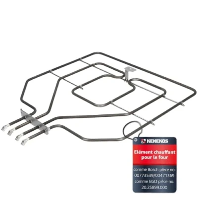 Afbeelding van Kenekos verwarmingselement 230 V bovenwarmte 2800 W geschikt voor Siemens/Bosch ovens zoals 773539/00773539, 471369/00471369 kachel, ovenverwarmingselement fornuizen
