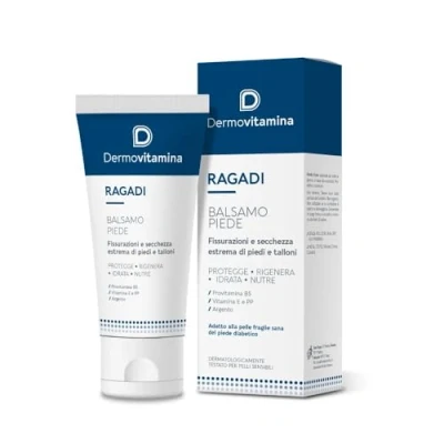 Afbeelding van Dermovitamina Ragadi Reparatiebalsem voor voeten, 75 ml