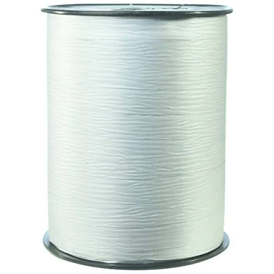 Afbeelding van Clairefontaine 601576C Lint, mat, 250 x 10 mm, zilver, decoratief cadeaulint, doe het zelf, geschenkverpakking, 1 rol