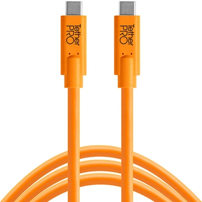 Afbeelding van Tether Tools TetherPro USB C to 4,6m oranje