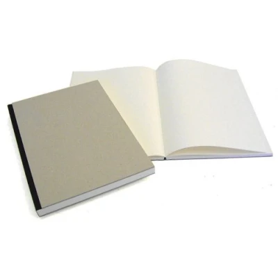 Afbeelding van Kunst &amp; Papier Schetsboek Dummy Pasteboard Kartonnen omslag A5 Formaat DIN liggend