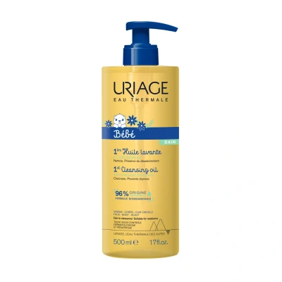 Image de Uriage Bébé 1st Huile démaquillante 500 ml