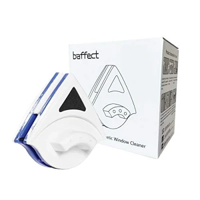 Afbeelding van Baffect Double Side Window Magnétique Cleaner Aussi Bien du Verre Latéral Outils D&#039;Essuie Glace Nettoyage De Surface Brosse avec Poignée Design Ergonomique pour Épaisseur 3 8Mm