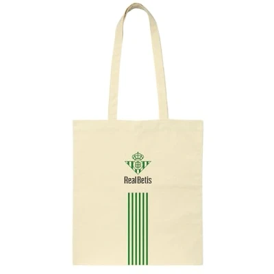 Afbeelding van Handtas Real Betis Balompié Beige Katoen