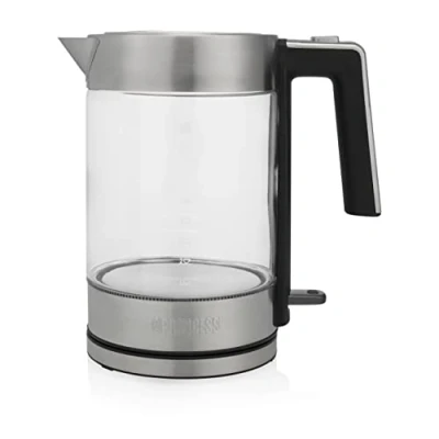 Image de Princess 236041 London Bouilloire 1.7 litres 2200 Watt transparent