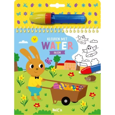 Afbeelding van Kleuren met water Pasen