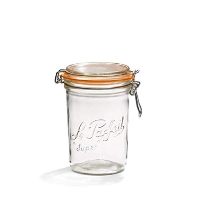 Afbeelding van Le Parfait Super weckpot Ø 10 cm 1 liter Set 6
