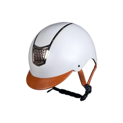 Afbeelding van Cap Rijhelm Edinburgh Parelmoer verstelbaar maat M (56 58 cm)