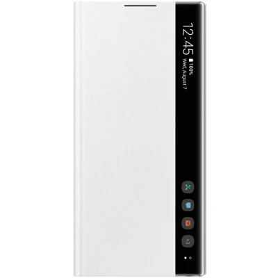 Afbeelding van Galaxy Note 10 Clear View Cover EF ZN970 Wit Samsung Smartphone Hoesjes Geen Verzendkosten &amp; Morgen In Huis