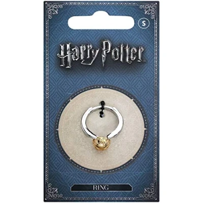 Afbeelding van Harry Potter: Stainless Steel Golden Snitch Ring Large