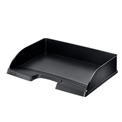 Afbeelding van Leitz Brievenbak A4, liggend formaat, zwart, Plus, 52180095