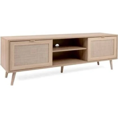 Afbeelding van Finori Tv meubel Bilal 2 deuren 150cm Bruin