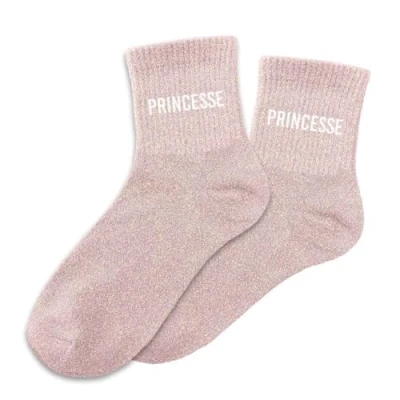 Afbeelding van STC Prinses glittersokken, meerkleurig, één maat, Meerkleurig