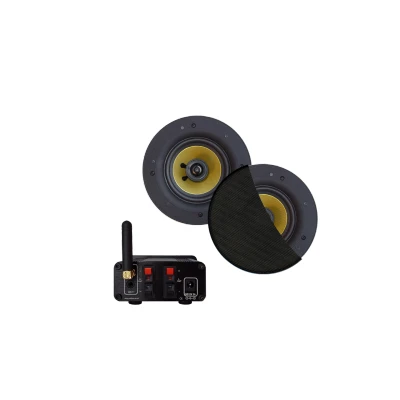 Afbeelding van Bluetooth audiosysteem met Rumba speakers (mat zwart) 30 WATT