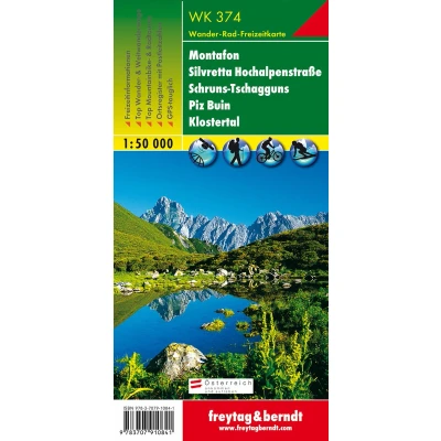 Afbeelding van FB Montafon Silvretta Hochalpenstrasse Schruns Tschagguns Piz Buin Klostertal