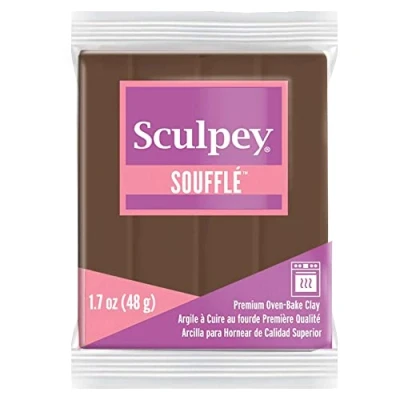 Image de Pâte Sculpey Soufflé Cowboy (marron)