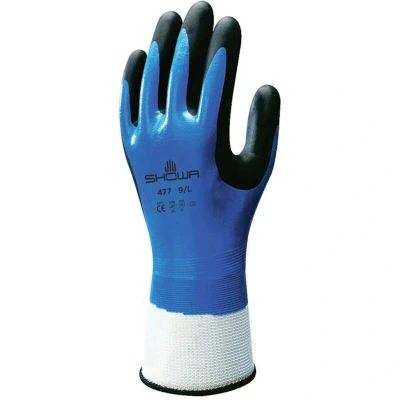 Image de SHOWA 477 gants bleu/noir 8/L