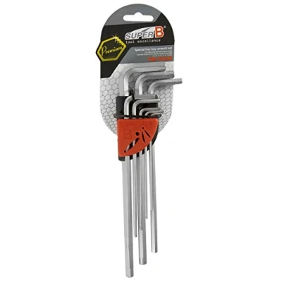 Afbeelding van Super b inbussleutel set 2 10 extra grip