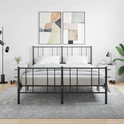 Afbeelding van vidaXL Nachtkastjes 2 st 40x35x47,5 cm bewerkt hout wit