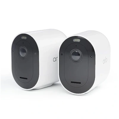 Image de Arlo Pro 5 Caméra de Sécurité Blanc Lot 2