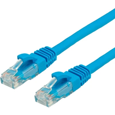 Afbeelding van VALUE UTP Cat.6 (Class E) patchkabel, LS0H, blauw, 3 m