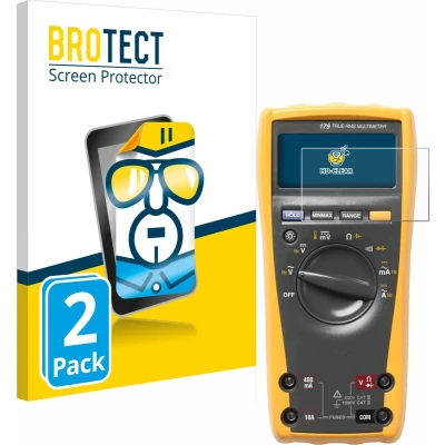 Afbeelding van BROTECT Screenprotector voor Fluke 179 multimeter Folie Beschermfolie transparant (2 Stuks)