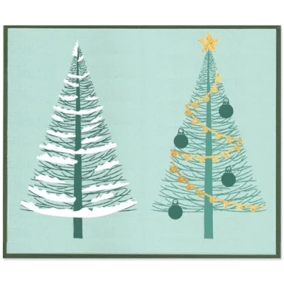 Afbeelding van Sizzix Clear Stamp Set &amp; Stencil A5 Cosmopolitan Christmas Merry Light 16pcs
