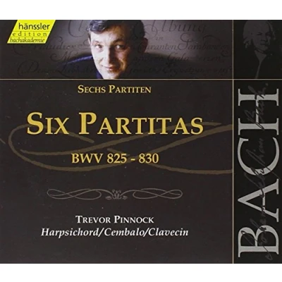 Afbeelding van Trevor Pinnock Six Partitas Bwv 825 830 (2 CD)
