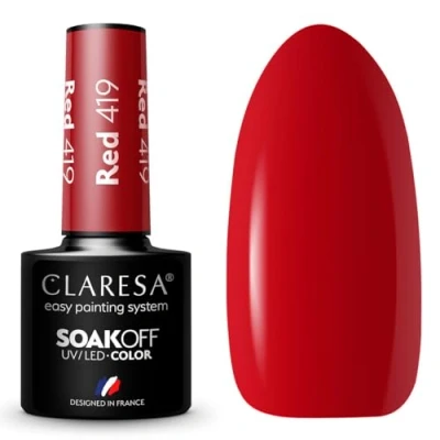 Afbeelding van Soak Off UV/LED Rode Hybride Vernis 419 5g