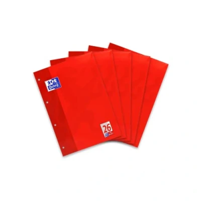 Afbeelding van Hamelin Paperbrands 384405026 bureaublok 50 vellen A4 geruit met marge 90 g/m² 5 mm optisch papier