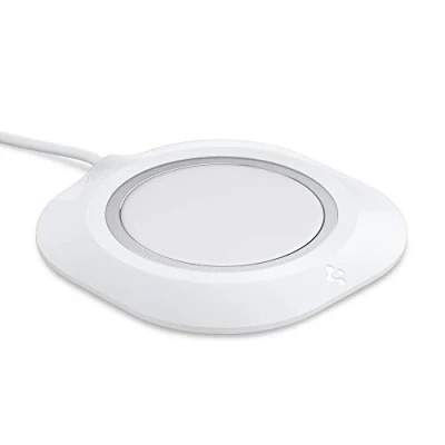 Afbeelding van Spigen Mag Fit houder ontworpen voor MagSafe oplader 2020 2023, compatibel met iPhone 16/15/14/13/12, AirPods 4 (2024), Pro 1/2 en 3 (oplader niet inbegrepen) wit