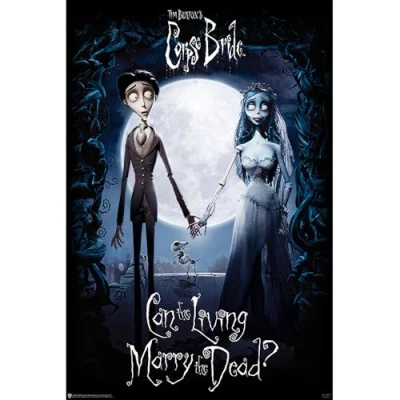 Afbeelding van Poster Corpse Bride Victor &amp; Emily 61x91,5cm