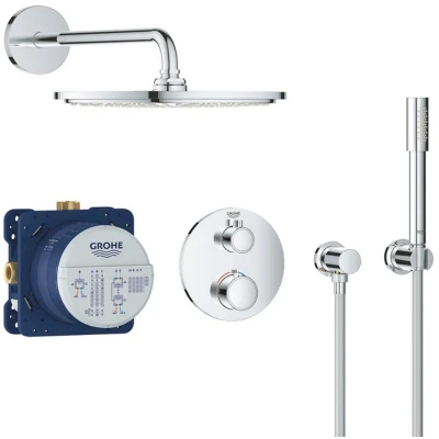 Afbeelding van GROHE Grohtherm Perfect comfortset met afbouwdeel rechth. voor inb.