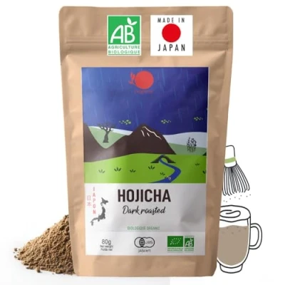 Afbeelding van ORIGEENS hojicha thee, biologisch Japans poeder, zak 80 g