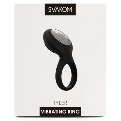 Image de Anneau vibrant Tyler (Couleur : NOIR)