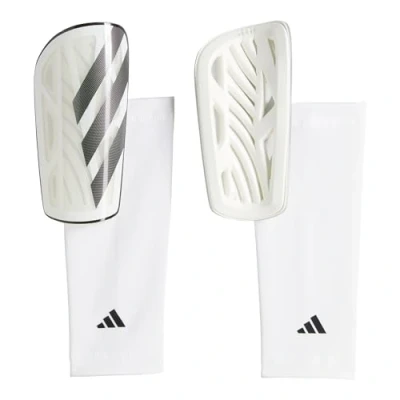 Afbeelding van adidas Performance TIRO League SHIN Scheenbeschermers White black silver metallic, Maat: 160 180, metallic