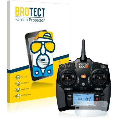 Afbeelding van BROTECT Screenprotector voor Spektrum DX6 Folie Beschermfolie matte (2 Stuks)