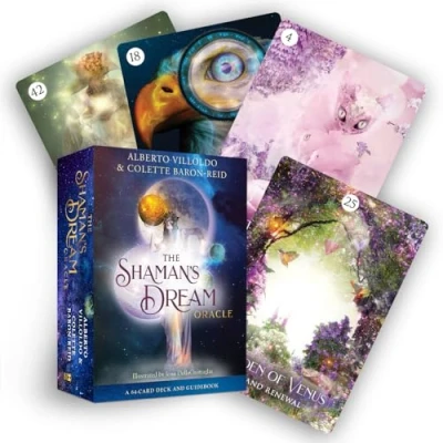 Afbeelding van The Shaman&#039;s Dream Oracle: A 64 Card Deck and Guidebook