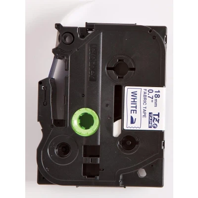 Afbeelding van Brother TZe FA4B Tape Blauw op wit (18 mm)