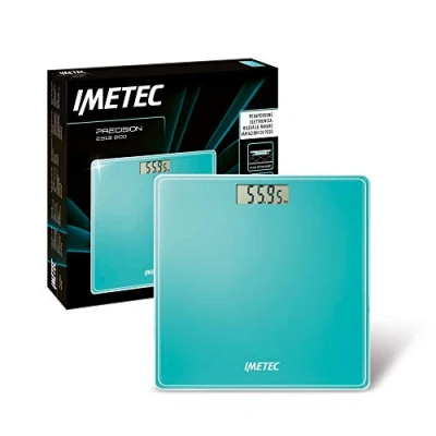Afbeelding van Imetec Precision ES13 200 Elektronische personenweegschaal, onthult ook de kleinste gewichtsveranderingen, tot 180 kg, lcd display, gehard glas, batterijen inbegrepen