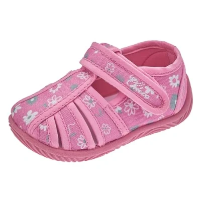 Afbeelding van Chicco Klittenbandpantoffels, pantoffels voor thuis en kleuterschool, uniseks, kinderen, Roze