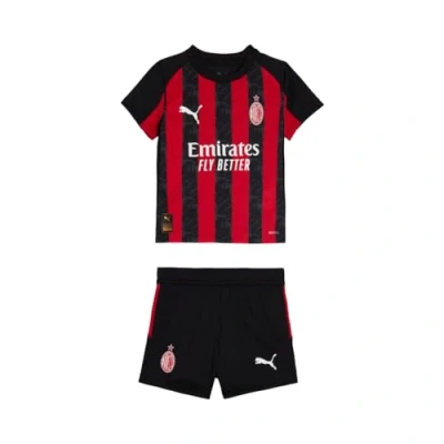 Afbeelding van AC Milan 25/26 mini thuistenue, Zwart/Rood, Maat 4 5Y PUMA
