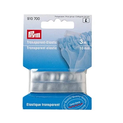 Afbeelding van Prym Transparant elastisch 10 mm, 100% puur