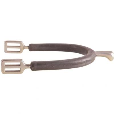 Afbeelding van BR Sporen Dames Knop met Rubberen Beschermers RVS 25mm