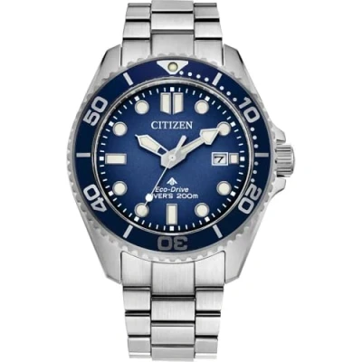 Afbeelding van Citizen Promaster Dive BN0260 54L Horloge Staal Zilverkleurig Ø 41 mm